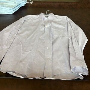 Faconnable Purple 17-1/2 Dress Shirt